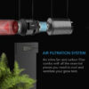 AIR FILTRATION KIT PRO 6″, INLINE FAN WITH SMART CONTROLLER, CARBON FILTER & DUCTING COMBO AC Infinity Ventilation 5